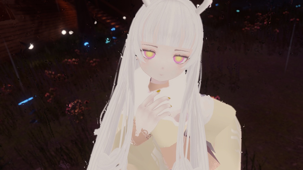 【白雪天使専用】瞳の中に月アイテクスチャ