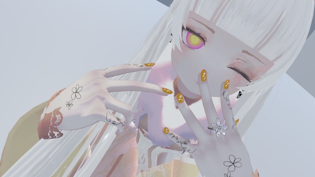 【白雪天使専用】【無料】芽吹く命タトゥーテクスチャ おまけあり