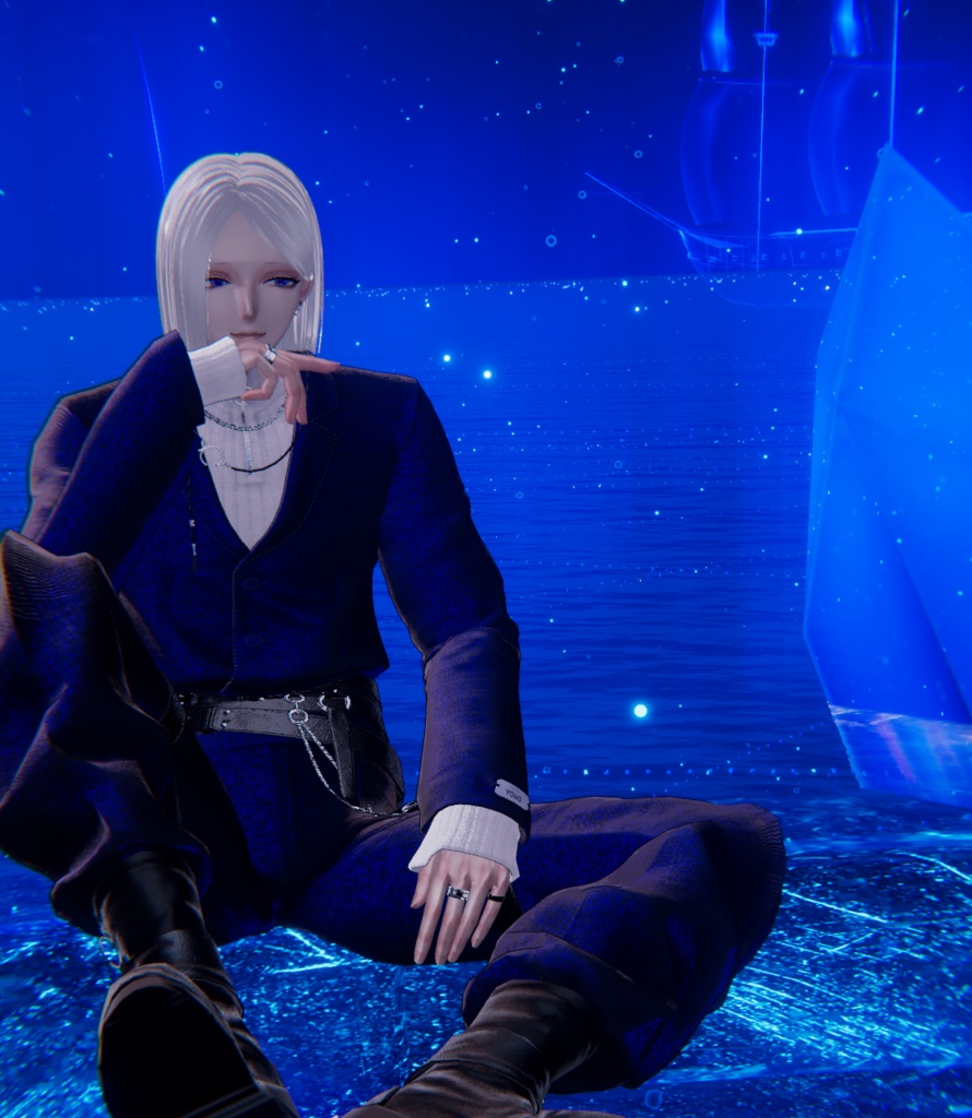 SALE【13アバター対応】星空を仰ぐアイテクスチャ【話題のルチカ対応】【キプフェルのみ無料配布】