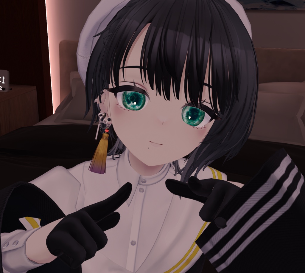 【23アバター対応】星空を仰ぐアイテクスチャ【新規対応多数追加セール中!!】【キプフェルのみ無料配布】
