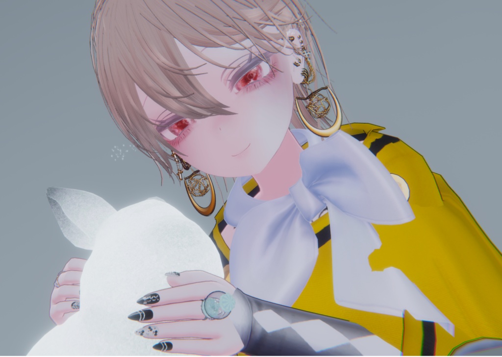 SALE【13アバター対応】星空を仰ぐアイテクスチャ【話題のルチカ対応】【キプフェルのみ無料配布】