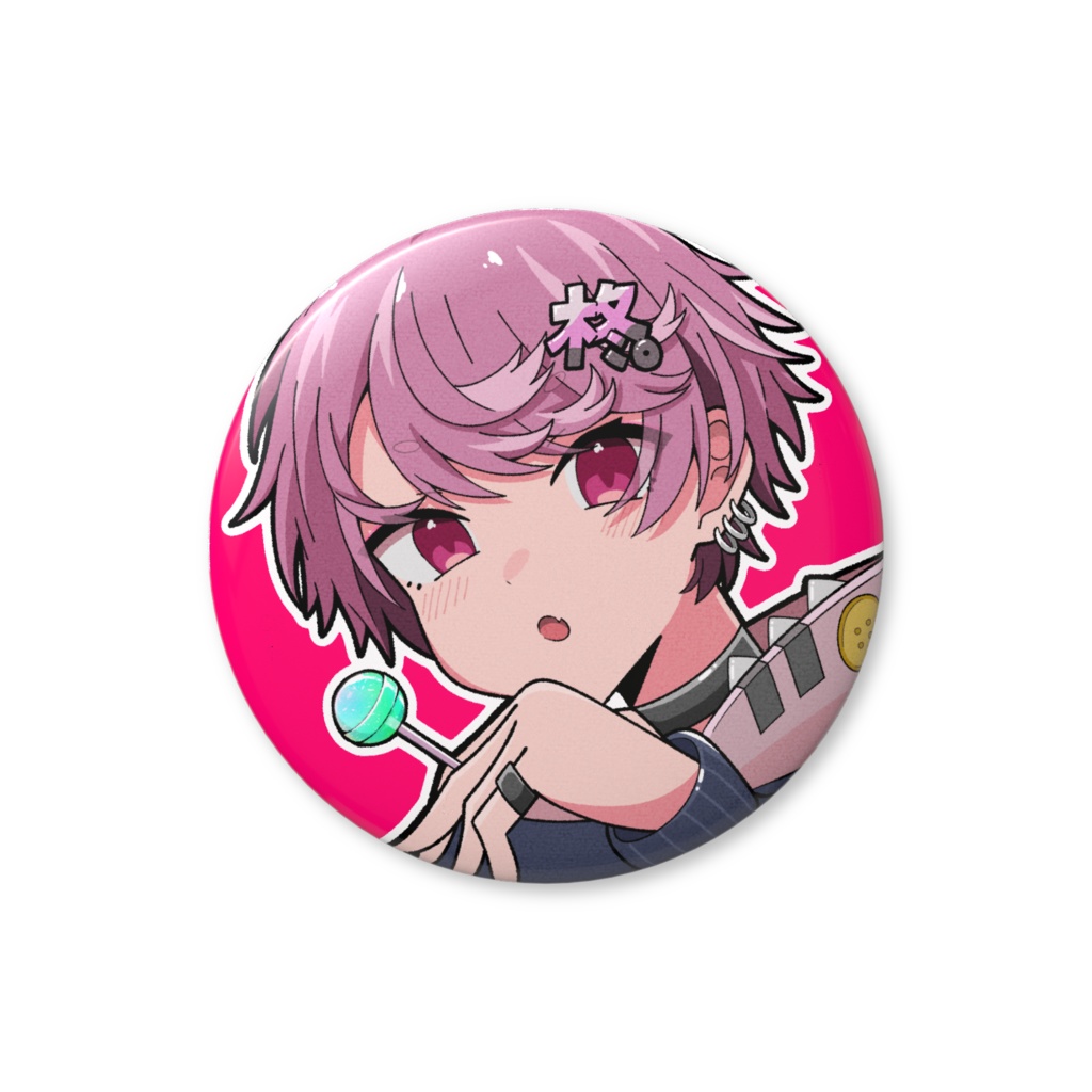 らぎさん缶バッジ3種-56mm