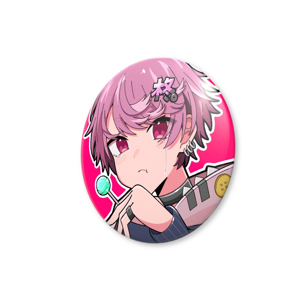 らぎさん缶バッジ3種-56mm