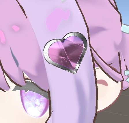 無料/Free ハート アクセサリー/ Heart Accessory