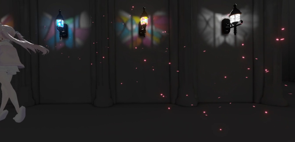 MA対応 舞い散るイヤリング アクセサリー パーティクル付 Accessory particle earrings