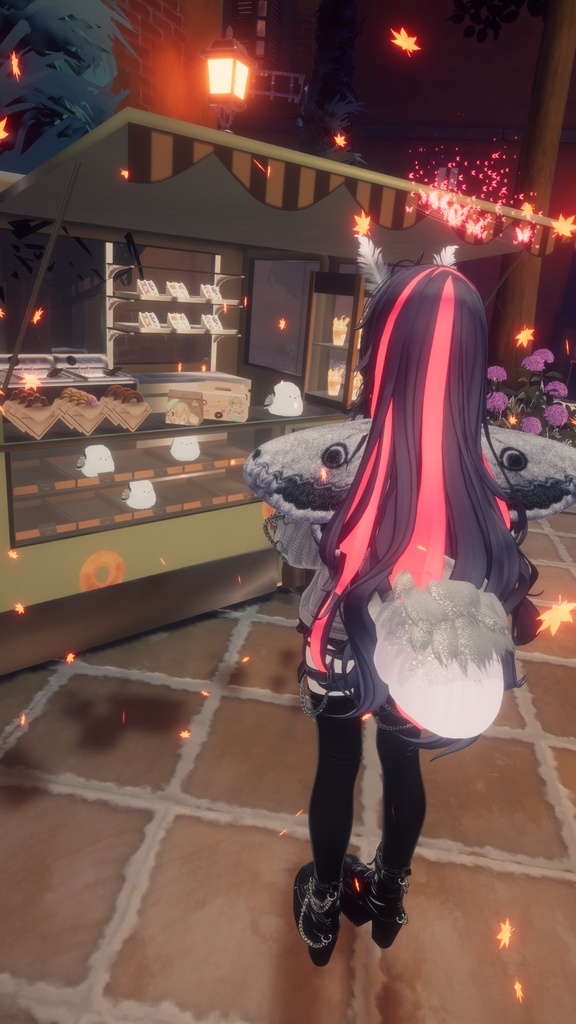 MA対応 舞い散るイヤリング アクセサリー パーティクル付 Accessory particle earrings