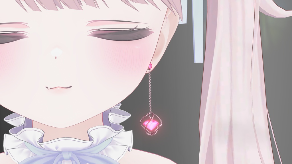 MA対応 舞い散るイヤリング アクセサリー パーティクル付 Accessory particle earrings