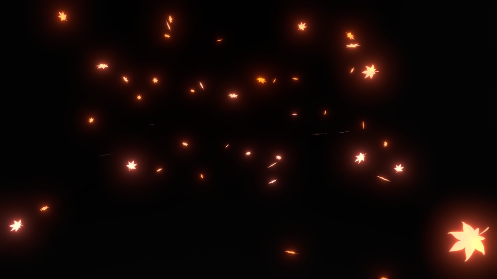 MA対応 舞い散るイヤリング アクセサリー パーティクル付 Accessory particle earrings