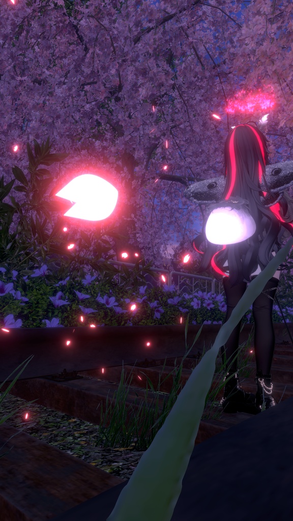 MA対応 舞い散るイヤリング アクセサリー パーティクル付 Accessory particle earrings