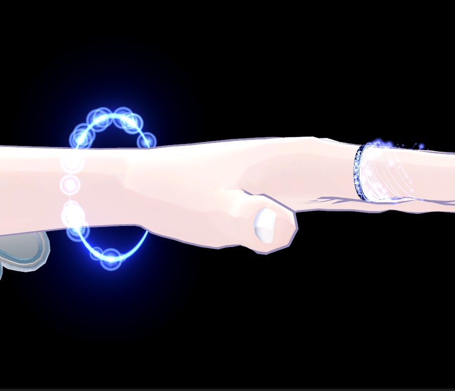 【Free】particle Arm Ring パーティクルアームリング 全8色