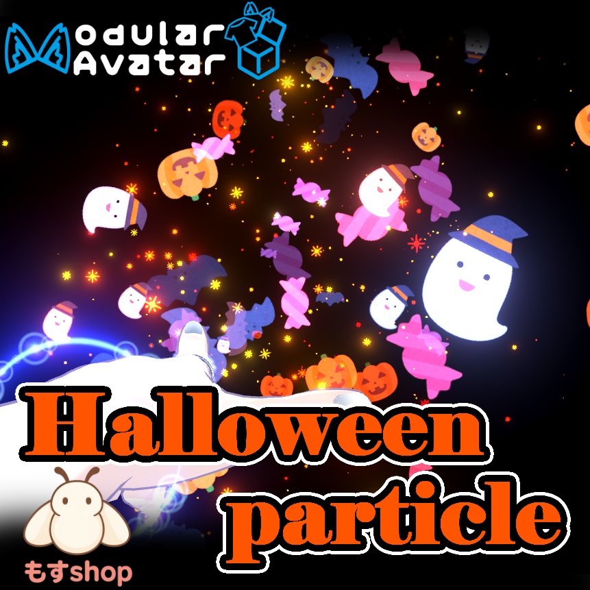 Halloween 🎃 particle Gimmick ハロウィンパーティクルギミック