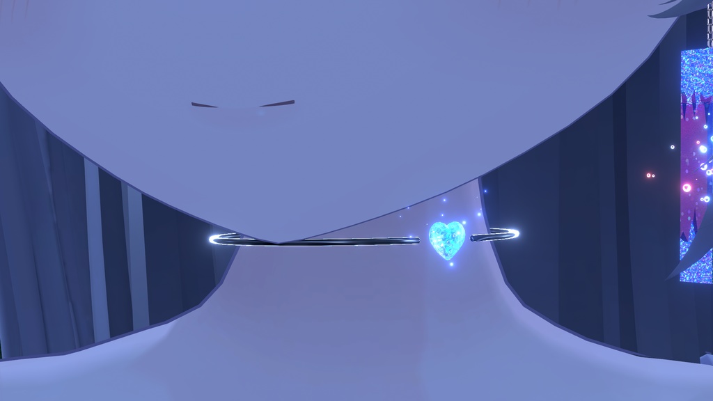 ♡ハートビートリング♡ Heart Beat Ring ヘイロー Helo チョーカー付き