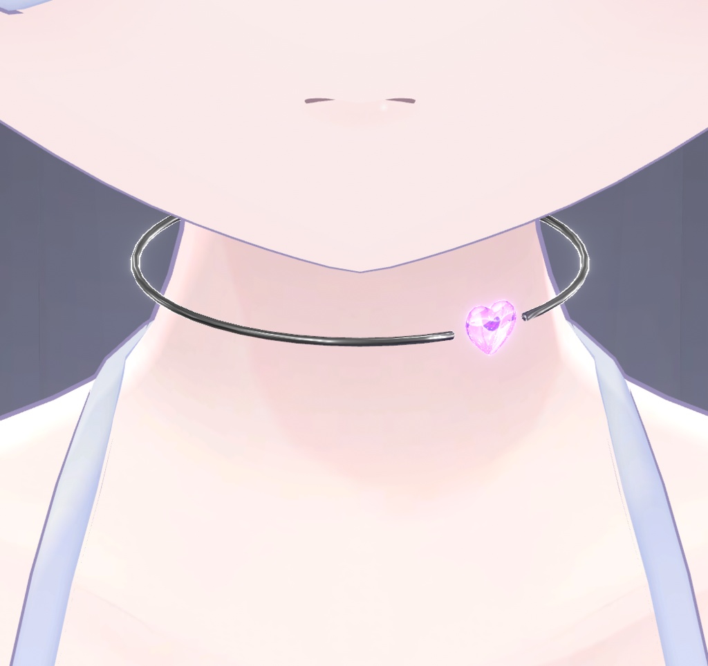 ♡ハートビートリング♡ Heart Beat Ring ヘイロー Helo チョーカー付き