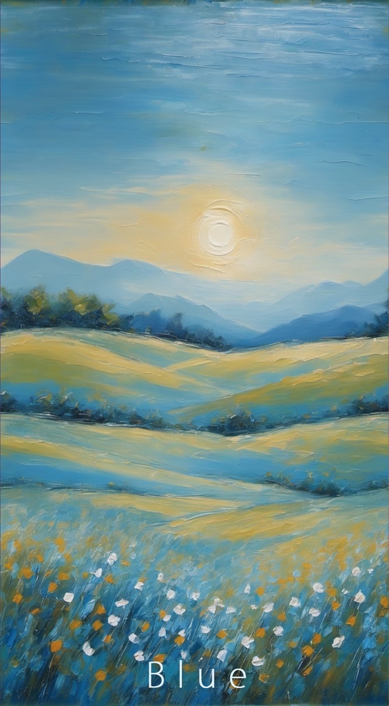 色占いカード24枚セット (商用OK 油彩風デジタル素材)