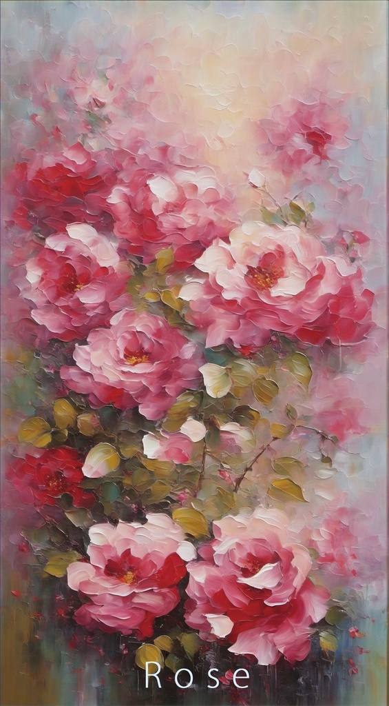 色占いカード24枚セット (商用OK 油彩風デジタル素材)