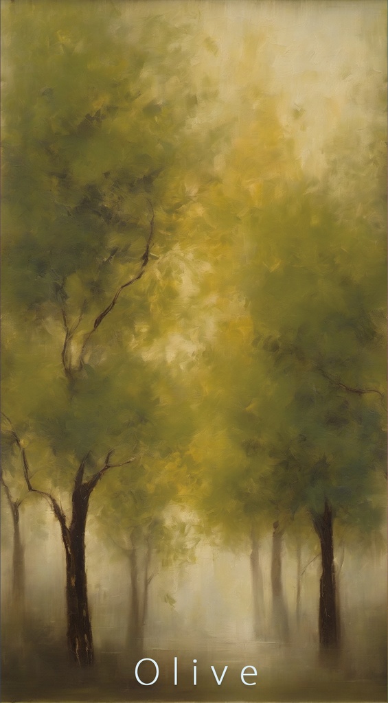 色占いカード24枚セット (商用OK 油彩風デジタル素材)