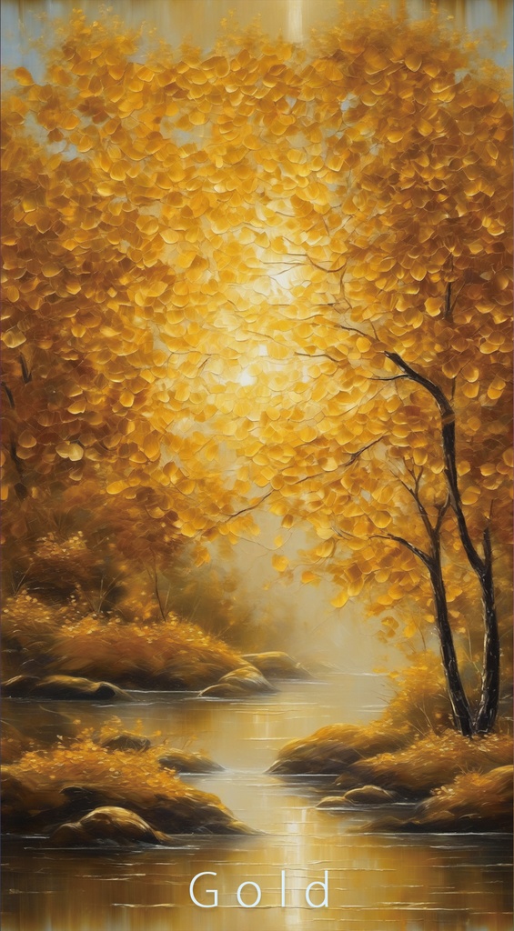 色占いカード24枚セット (商用OK 油彩風デジタル素材)