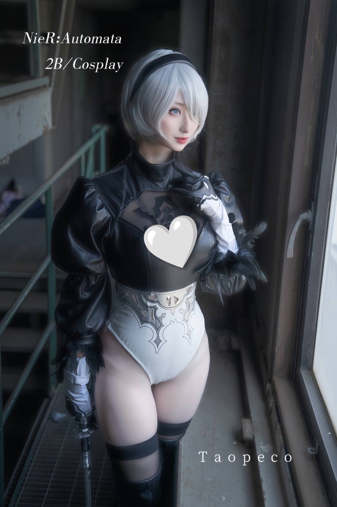 【コスコン(大阪)頒布】NieR:Automata/2B自爆コスプレ写真集