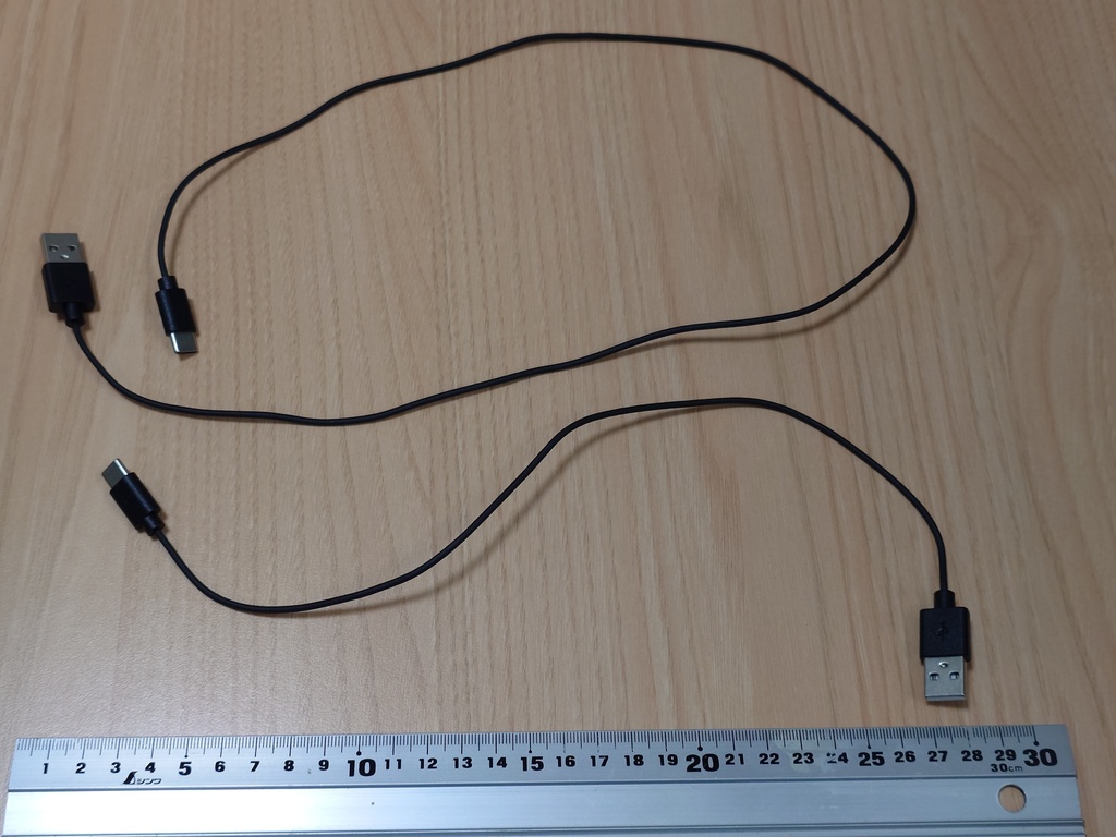 【玄人向け】極細USB Type-C ケーブル