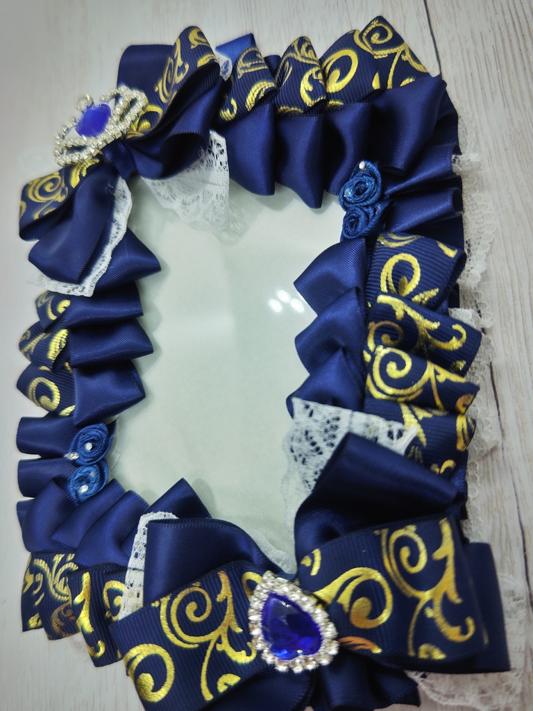 デコ硬質ケース B7サイズ ブロマイド用 ネイビー