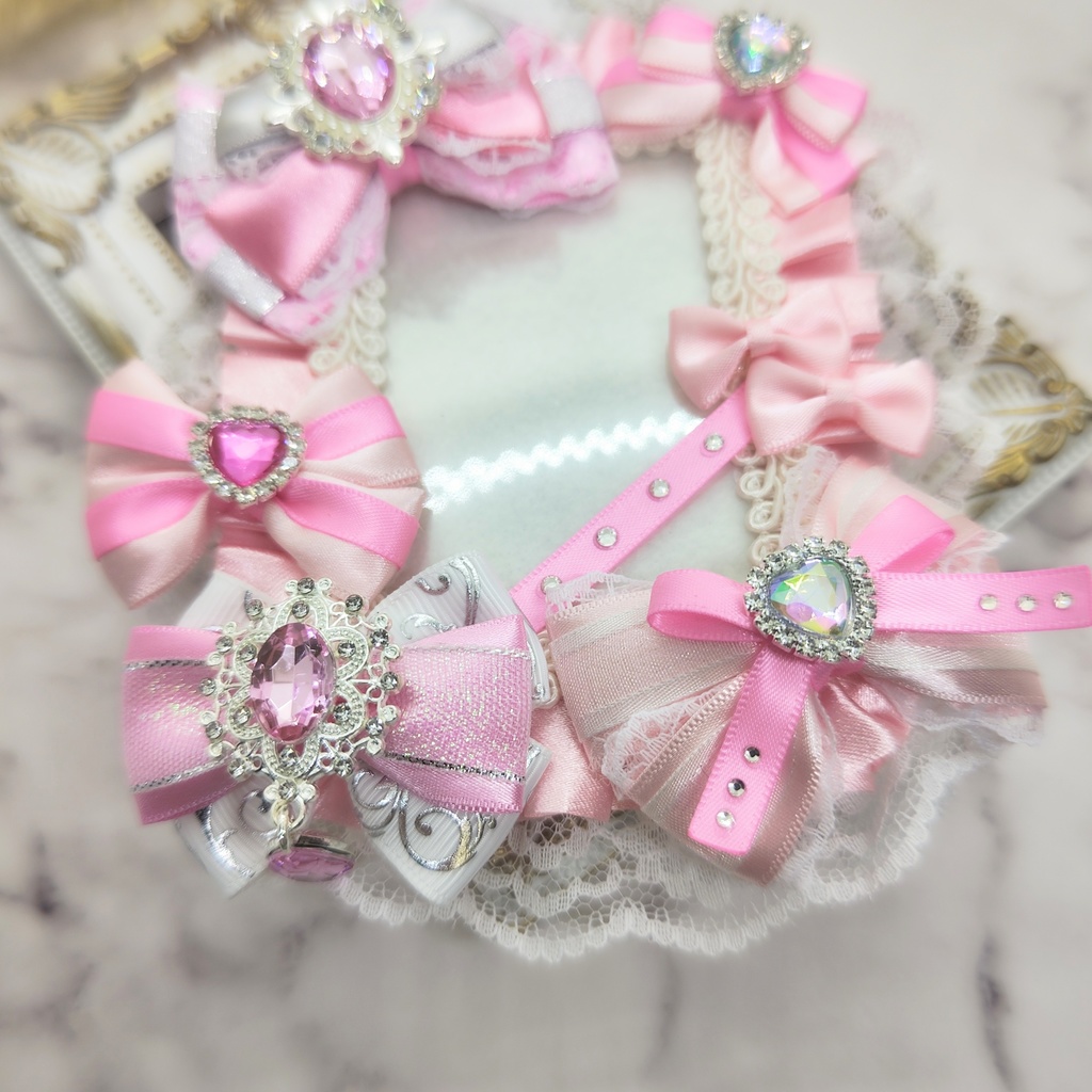 デコケース デコ硬質ケース トレカケース 痛ロゼット B8サイズ ピンク ライトピンク