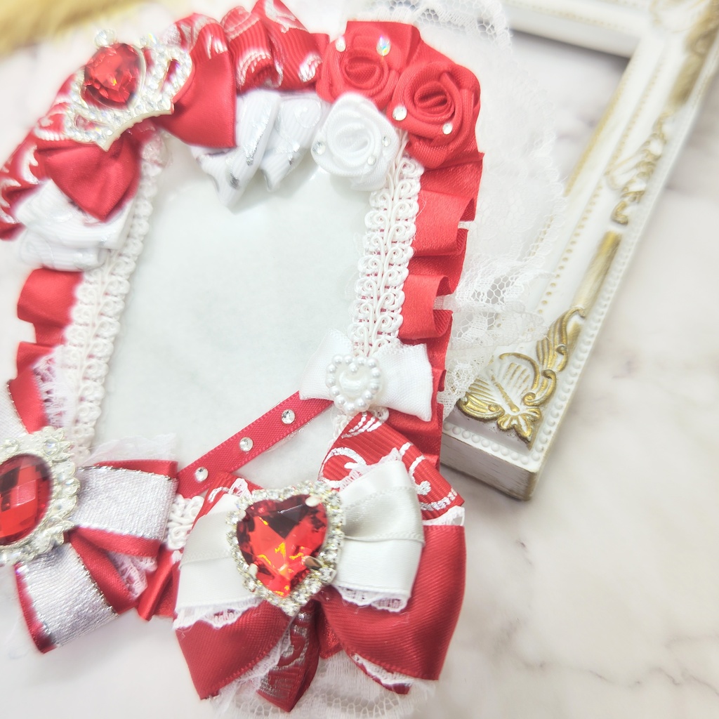 硬質デコケース トレカケース B8サイズ 赤