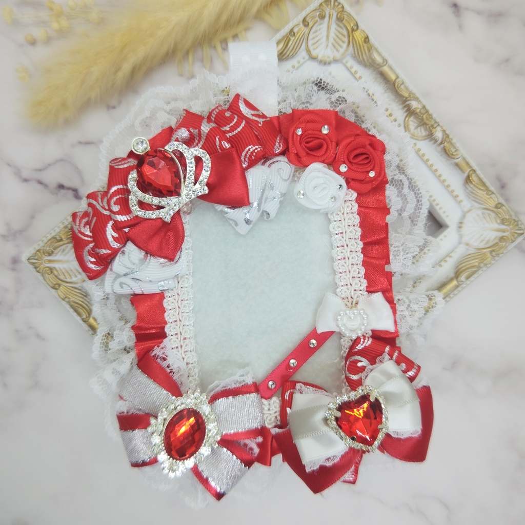 硬質デコケース トレカケース B8サイズ 赤