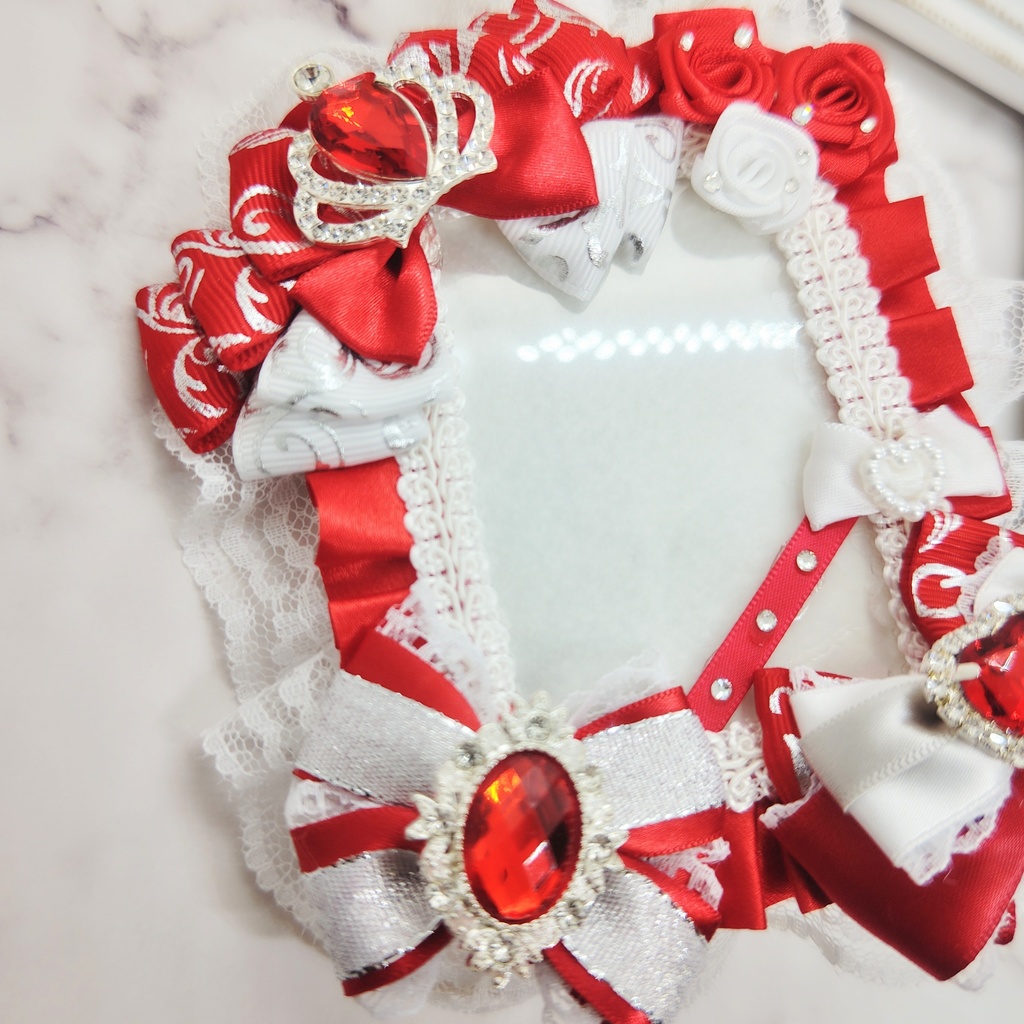 硬質デコケース トレカケース B8サイズ 赤