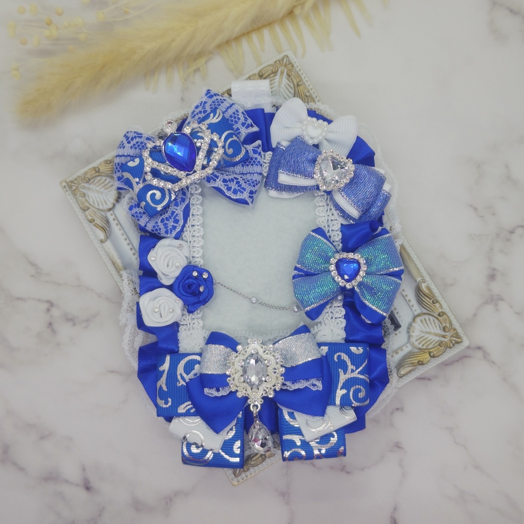 トレカケース 硬質デコケース 青 B8サイズ