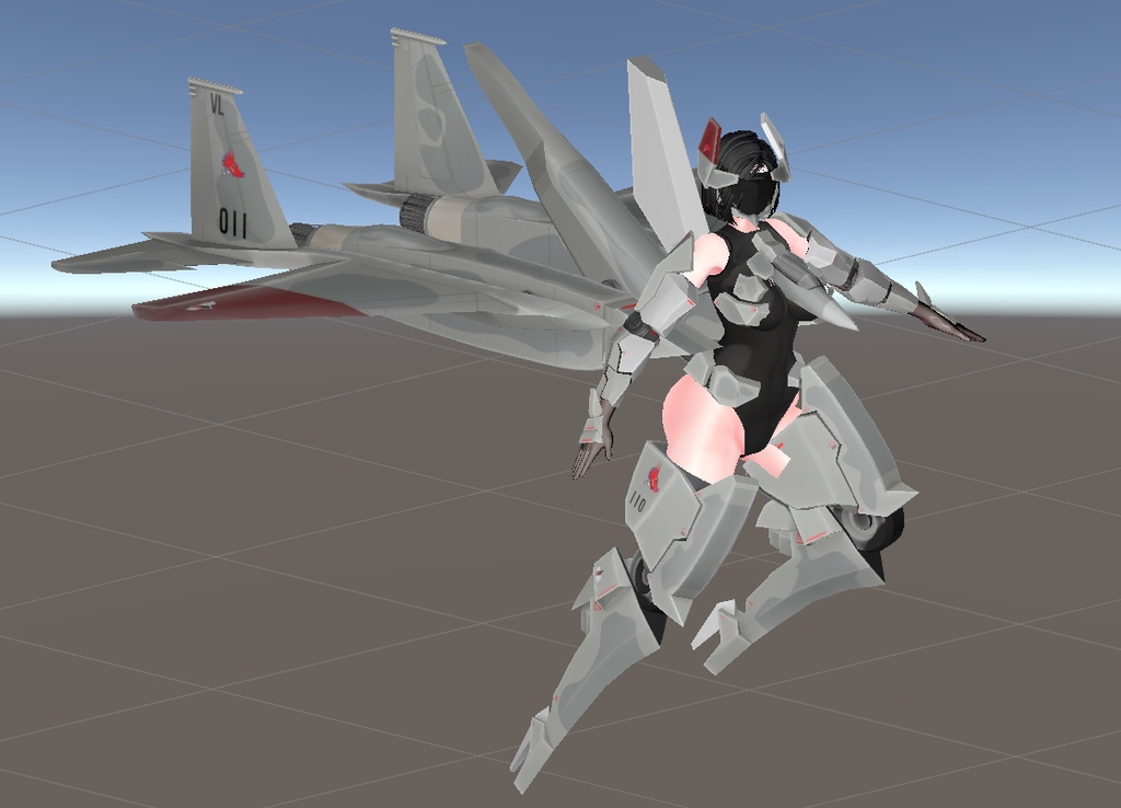 FF15C 戦闘機風少女