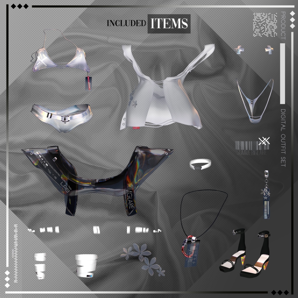 【3Dモデル】 Summer Glare