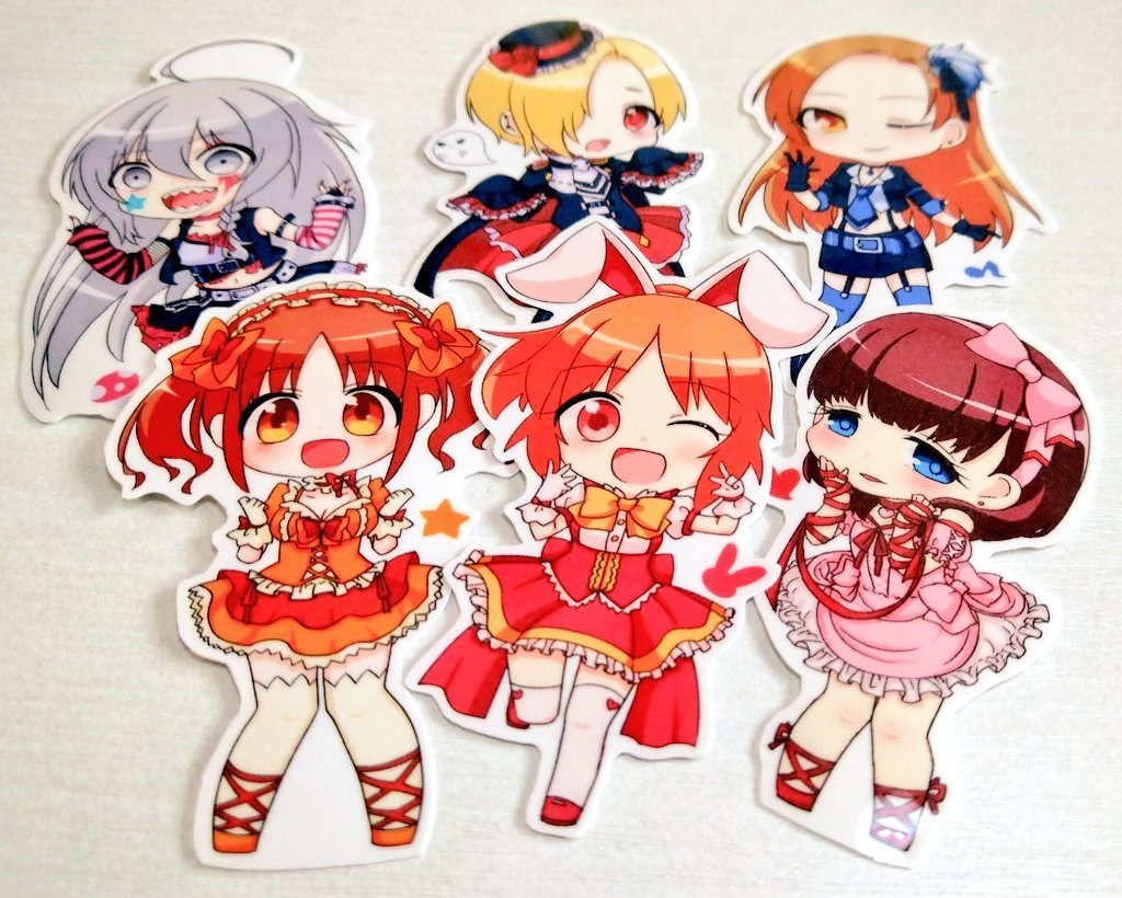 アクキーとシールセット