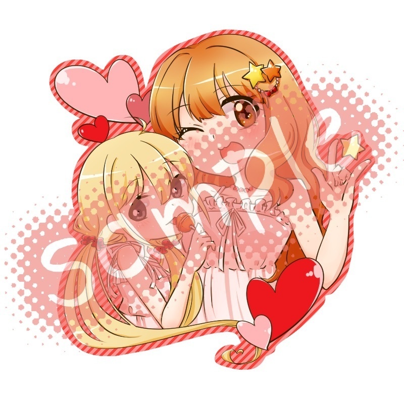 アクキーとシールセット