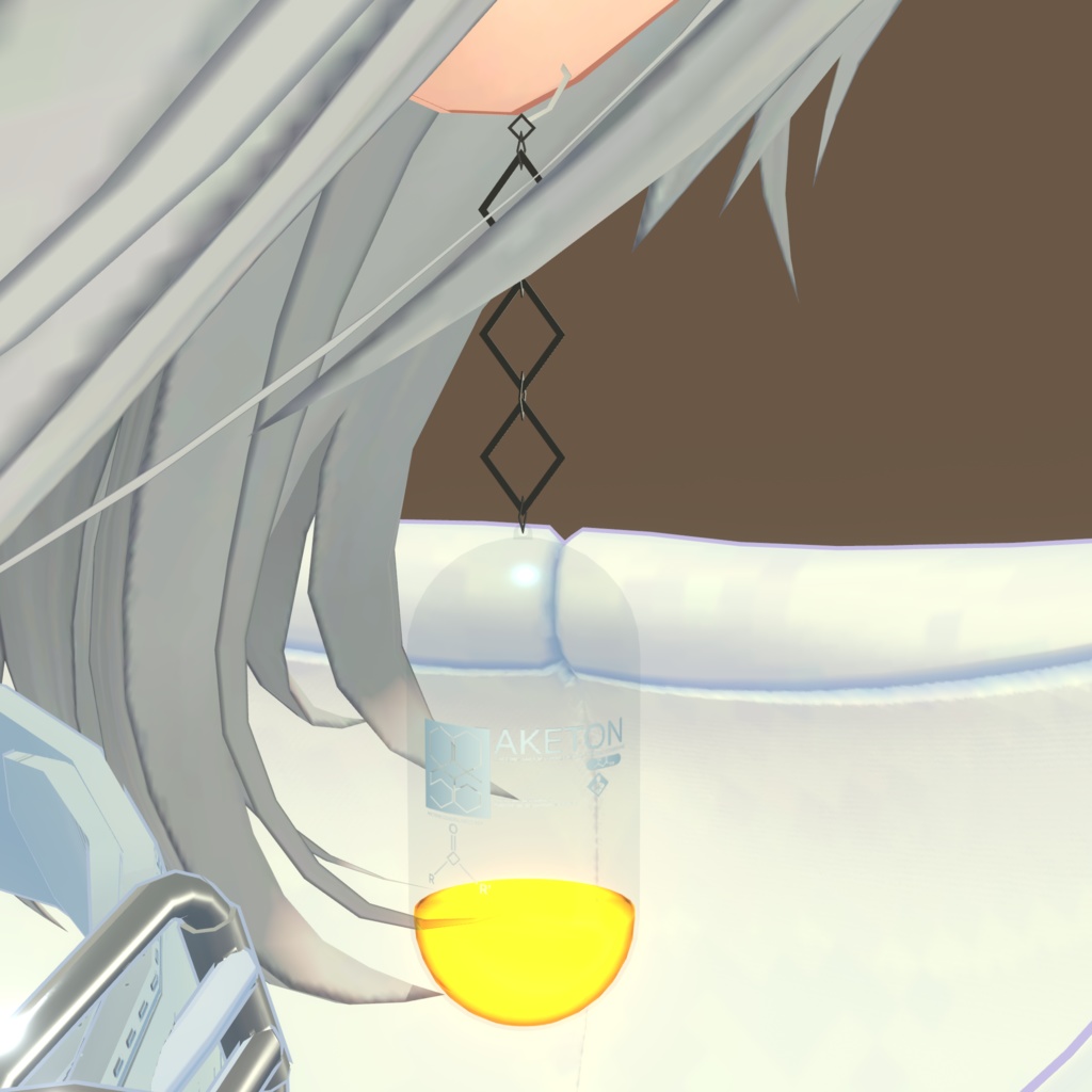 AKETONイヤリング&キーホルダー