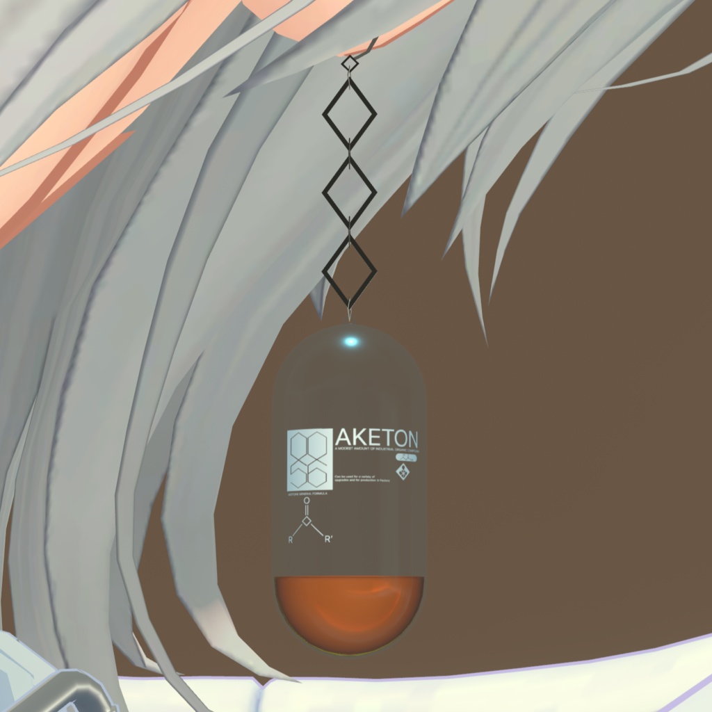 AKETONイヤリング&キーホルダー