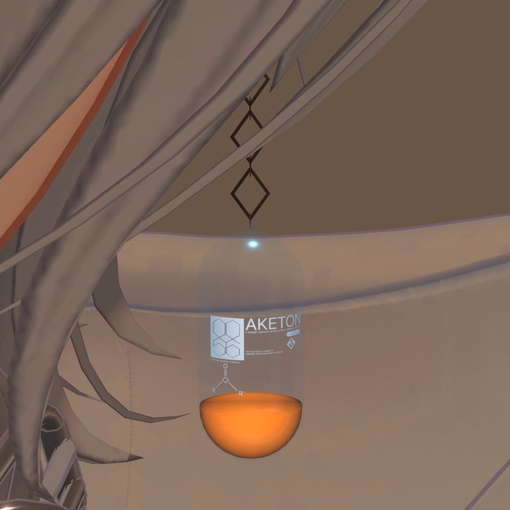 AKETONイヤリング&キーホルダー