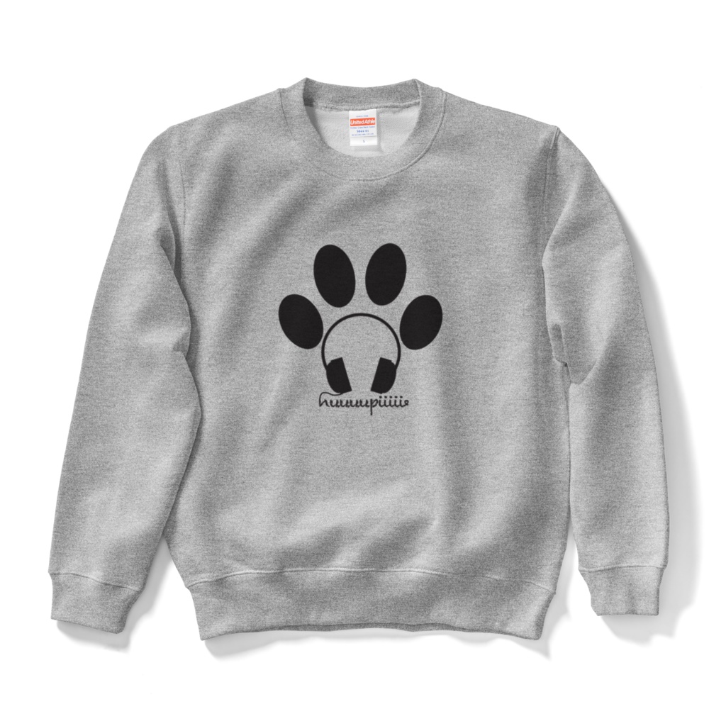 ヌーピー ロゴ スウェット(グレー)