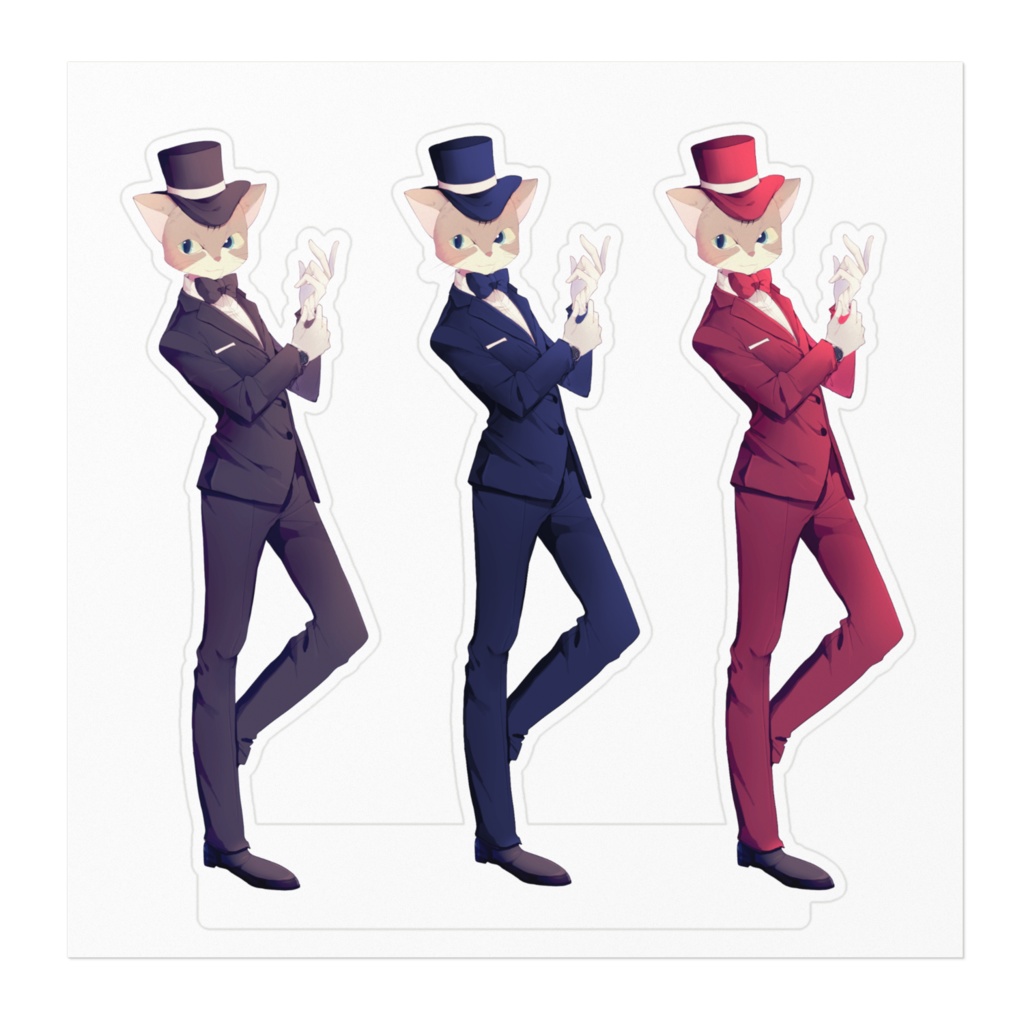 ヌーピー3色ステッカー