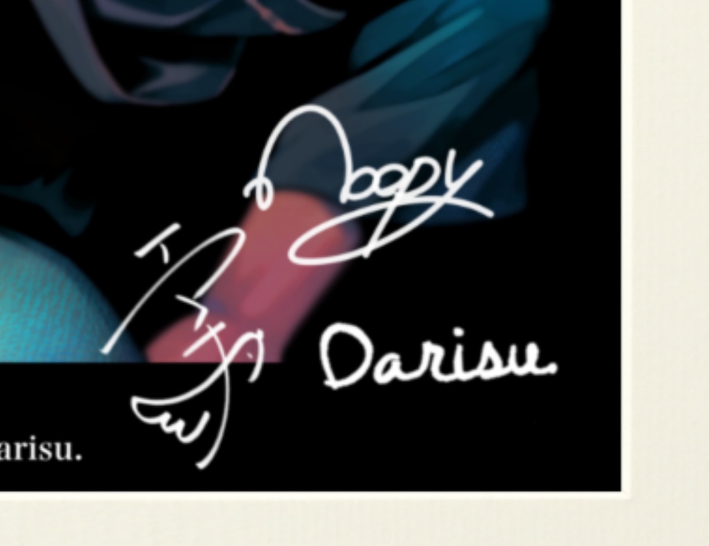 FAKEMAKER 複製画 サイン入り