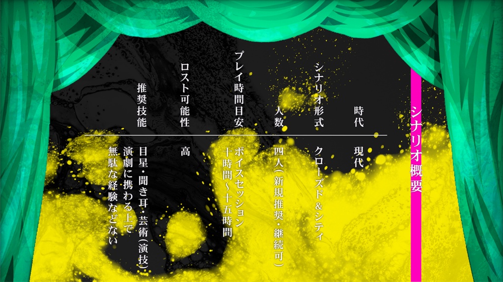 CoC『スイサイダルアクト』