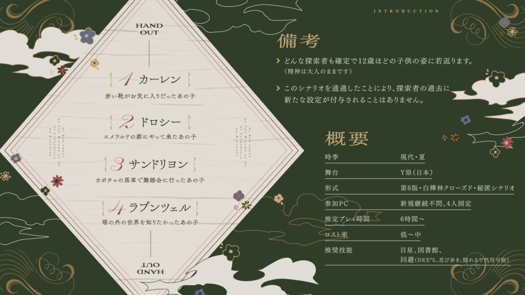 CoC『ブーロー・ブランの見た昔日』【SPLL:E198297】