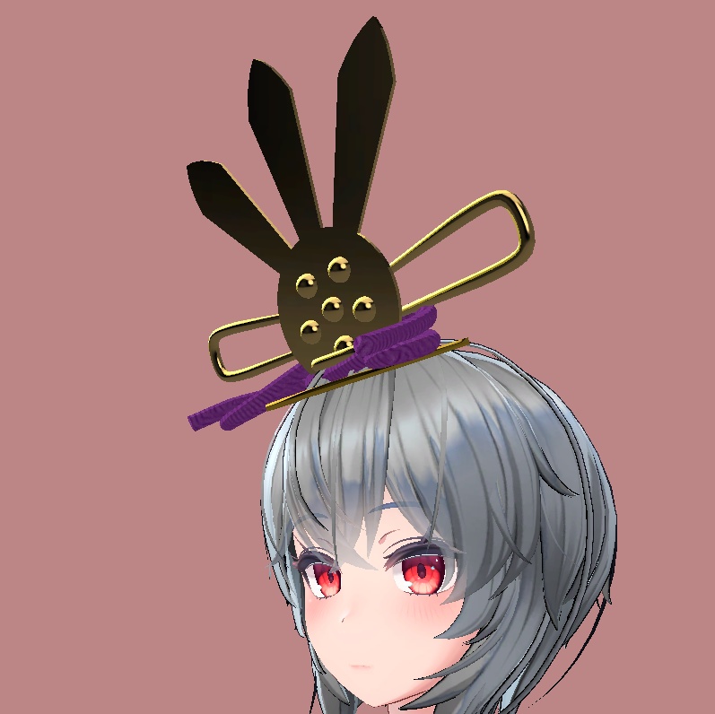 ひなまつり 女雛の髪飾り