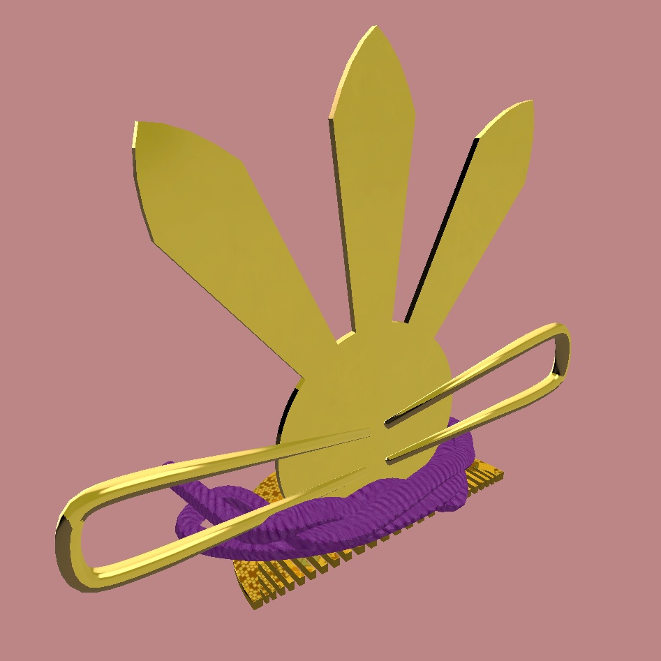 ひなまつり 女雛の髪飾り