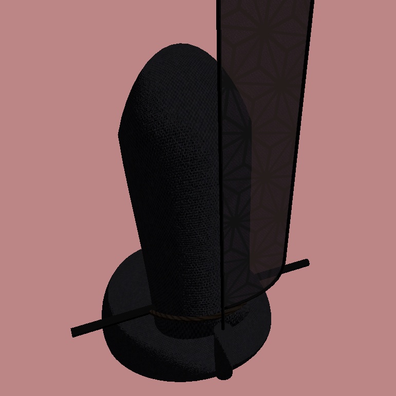 ひなまつり 男雛の帽子