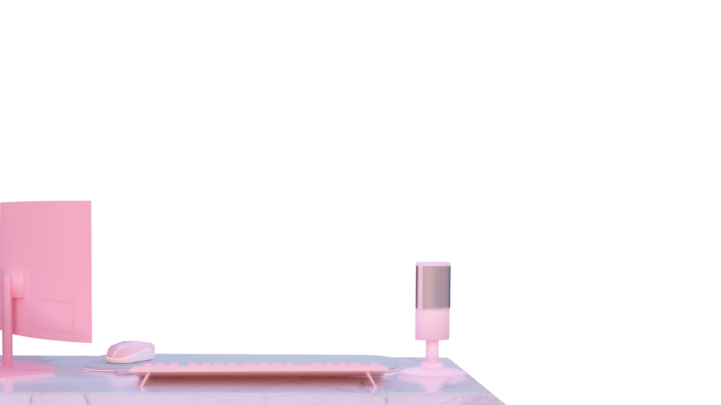 【Vtuberさん向け】Kawaii PINK ROOM