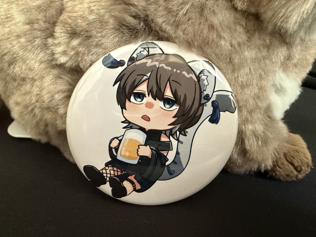 猫羽いぶ缶バッジ