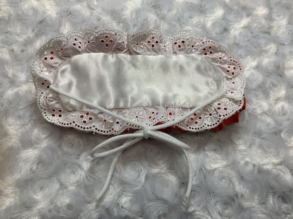 ぬい用ヘッドドレス(パール×シルバー