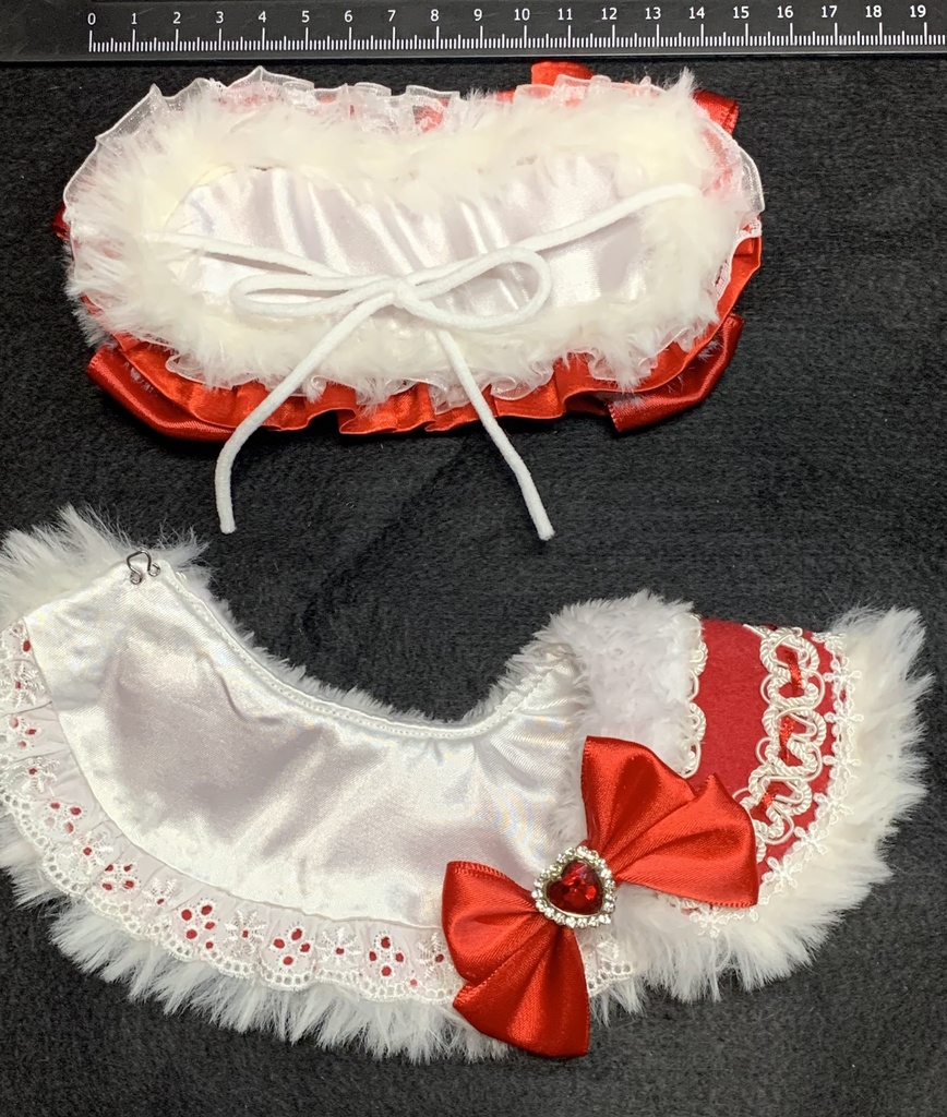 ぬい服クリスマスセット(赤