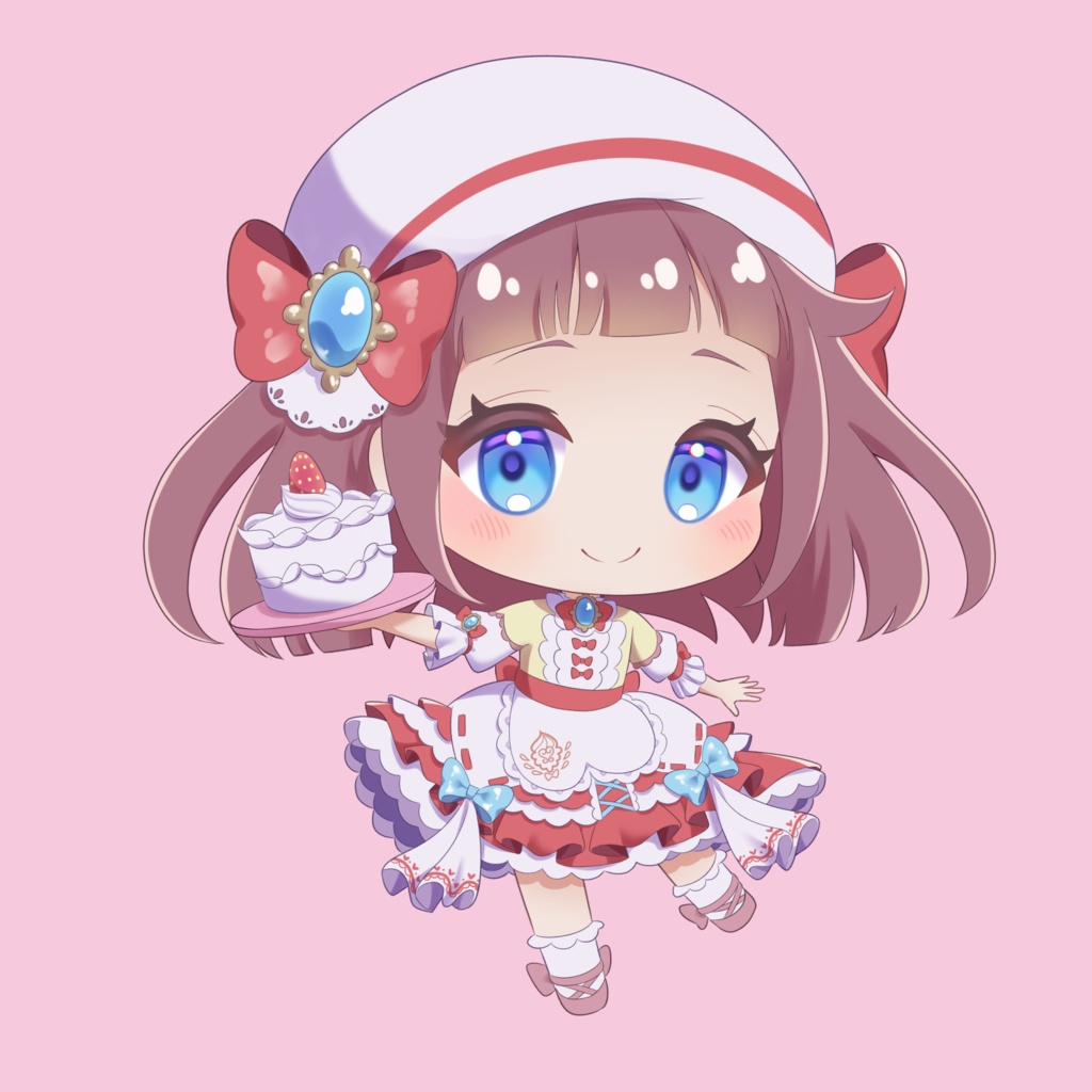 Sweets Assortment アクリルキーホルダー　店長さん