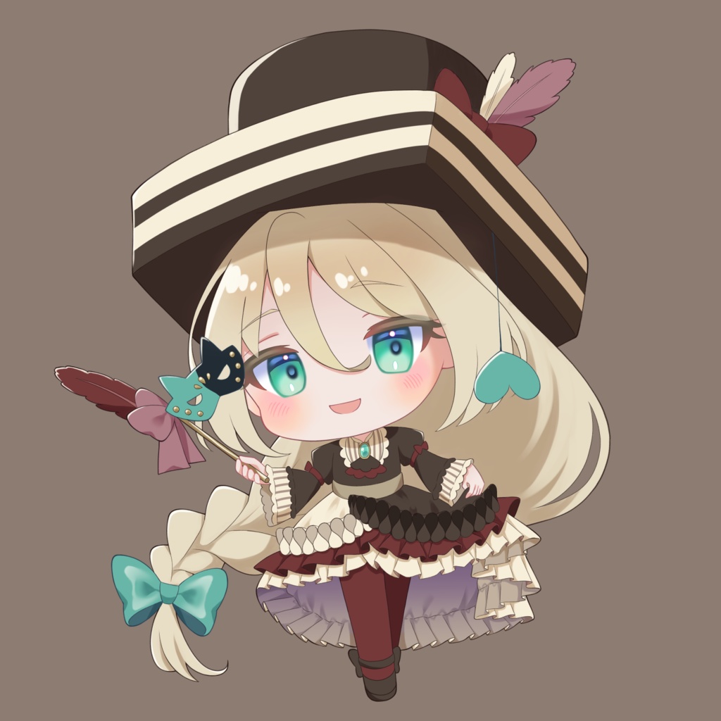 Sweets Assortment アクリルキーホルダー　ティラミスちゃん